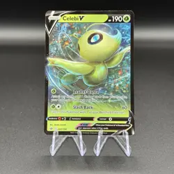 Celebi V 007/198 Holo SWSH06: Chilling Reign NM Pokemon TCG Card 2021 - Image 1