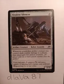 Virulent Silencer Edge of Eternities 248 NM MTG - Image 1
