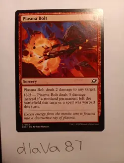 Plasma Bolt Foil Edge of Eternities MTG NM - Image 1