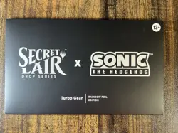 MTG Secret Lair x Sonic: Turbo Gear Foil Edition Sealed - Image 2