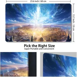 MTG Playmat TCG Playmat [No Zones] [Premium Stitched] [Non-Slip Rubber Backing] - Image 3