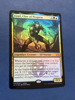 MTG Ezuri, Claw of Progress - Foil DCI Judge Promo, Judge Promos, Near Mint, Eng - Image 1