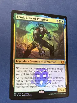 MTG Ezuri, Claw of Progress - Foil DCI Judge Promo, Judge Promos, Near Mint, Eng - Image 2