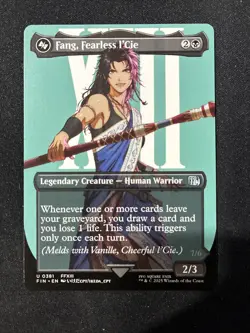 MTG - Fang, Fearless l'Cie (Borderless) Final Fantasy - Image 1