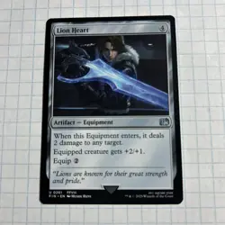 MTG Lion Heart Final Fantasy Regular U 0261 - Image 1