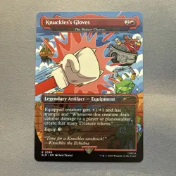 Knuckles's Gloves-The Reaver Cleaver MINT 2095 Secret Lair SLD MTG Unplayed Rare - Image 1