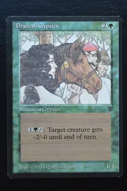 Magic The Gathering MTG PRADESH “GYPSIES” Legends LP Lightly Played - Image 1