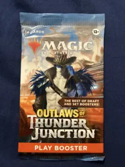 MTG Outlaws Of Thunder Junction Play Booster Pack - NEW AND SEALED - Image 1
