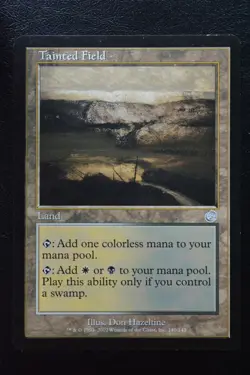 Magic The Gathering MTG TAINTED FIELD Torment LP Lightly Played - Image 1