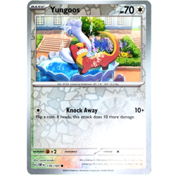 Yungoos - Reverse Holo - Pokemon TCG Scarlet & Violet Obsidian Flames #176/197 - Image 2