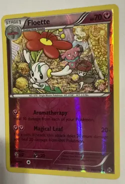 Pokemon TCG Floette 102/162 Reverse Holo Uncommon XY BREAKthrough Near Mint - Image 3