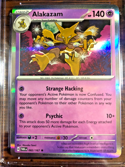 Alakazam Holo Rare #082 - CGC GEM MINT 10 - 2024 Twilight Masquerade - Pokemon - Image 2