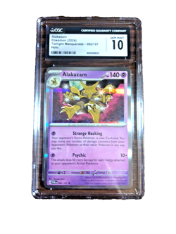 Alakazam Holo Rare #082 - CGC GEM MINT 10 - 2024 Twilight Masquerade - Pokemon - Image 4