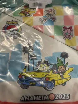 NIP 2025 Pokemon World Championships Backpack Anaheim Pikachu Jiggly Meowth - Image 4