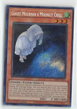YuGiOh Rarity Collection II Ghost Mourner & Moonlit Chill Alt Art Secret Rare - Image 1