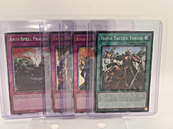 Set of 5 Yugioh Trap and Spell Cards (QCR/PCR/Platinum Secret Rares Included) - Image 1