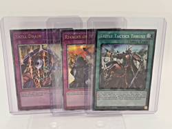 Set of 5 Yugioh Trap and Spell Cards (QCR/PCR/Platinum Secret Rares Included) - Image 2