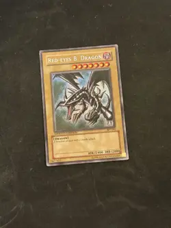Yugioh Red Eyes Black Dragon Card BPT-005 Ultra Rare Limited LP TCG - Image 1