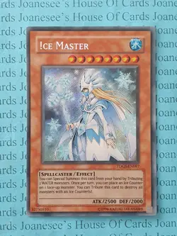 TDGS-EN097 Ice Master Secret Rare Yu-Gi-Oh Card English Unl Rubbed Title - Image 1