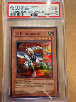 Yugioh D.D. Assailant DBT-EN002 PSA 10 - Image 1