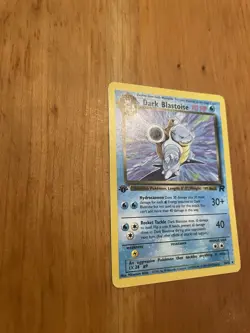 Pokemon Dark Blastoise 1st Edition Non-Holo Card 20/82 - Image 2
