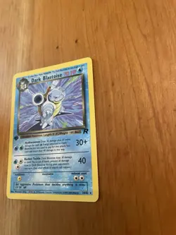 Pokemon Dark Blastoise 1st Edition Non-Holo Card 20/82 - Image 3