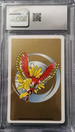 Pokemon Playing Poker Card (1999) Psyduck Gold Deck 5 Spade - Pop 6/GEM 10! - Image 2