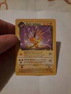 Pokemon TCG Team Rocket Dark Jolteon Card 38/82 - Image 1