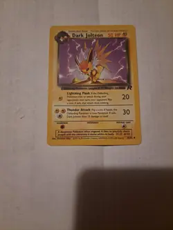 Pokemon TCG Team Rocket Dark Jolteon Card 38/82 - Image 2