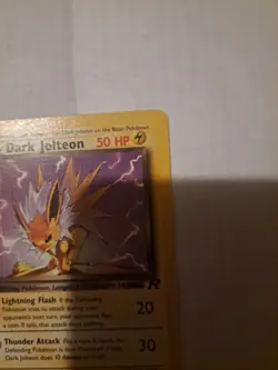Pokemon TCG Team Rocket Dark Jolteon Card 38/82 - Image 3
