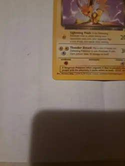 Pokemon TCG Team Rocket Dark Jolteon Card 38/82 - Image 5