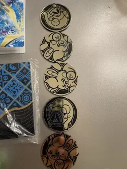 Pokemon TCG New 3 Card Magnetic Holder Coins, Small Card Holder Tin And Dice Set - Image 4