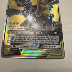 Pokemon Card Pikachu And Zekrom GX Tag Team - Image 3