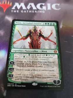Mtg. Nissa, Ascended Animist. Phyrexia: All Will Be One. Pack Fresh - Image 1