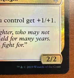 NM Foil Inspiring Veteran - Throne of Eldraine Magic The Gathering MTG - Image 5