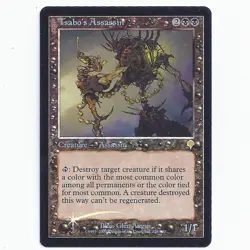 MTG Tsabo's Assassin FOIL LP SP Invasion Magic the Gathering - Image 1
