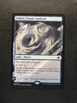 Uthros, Titanic Godcore 260 MTG Edge of Eternities Mythic Normal NM - Image 1