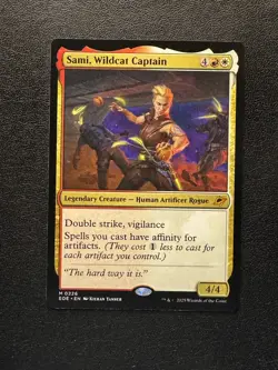 Sami, Wildcat Captain 226 MTG Edge of Eternities Mythic Normal NM - Image 1