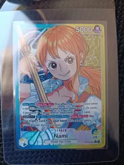 One Piece TCG OP11-041 Nami Leader Alternative Art Card *English* - Image 1