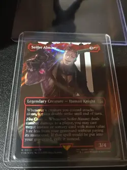 Seifer Almasy (Borderless) (Surge Foil) Final Fantasy Foil MTG Magic The Gatheri - Image 2