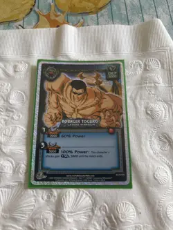 Yu Yu Hakusho TCG CCG Younger Toguro ST8/176 Unlimited Foil Ghost Files Card - Image 1