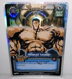 Yu Yu Hakusho TCG CCG Younger Toguro ST8/176 Unlimited Foil Ghost Files Card - Image 1