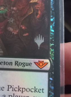 MTG Tinybones The Pickpocket Outlaws of Thunder Junction Foil Promo - Image 3