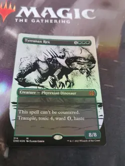 Mtg. Tyrranax Rex. Foil Showcase. Phyrexia: All Will Be One. Pack Fresh - Image 1