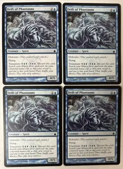 4x Drift of Phantasms MTG- NM/LP - Ravnica: City Of Guilds - Dimir Transmute U/B - Image 1