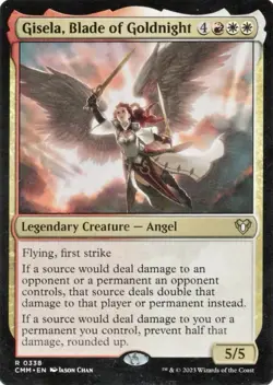 [MTG] Gisela, Blade of Goldnight (0338) (CMM) NM Regular Magic Card - Image 1
