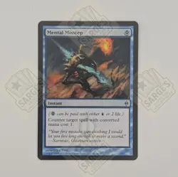 MTG - 1x Mental Misstep - New Phyrexia - Image 1