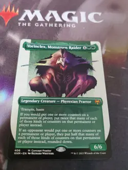 Mtg. Vorinclex, Monstrous Raider. Concept Praetor. Phyrexia. Nm - Image 1