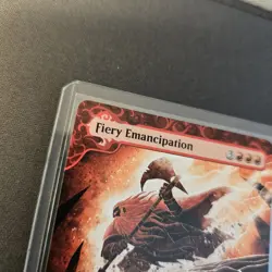 MTG Fiery Emancipation 42 Regular Rare Wilds of Eldraine: Enchanting Tales WOT - Image 3