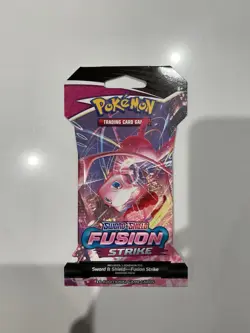 Pokemon Fusion Strike Sleeved Booster Pack (1x) - BRAND NEW / SEALED - Mew Art 820650809170 - Image 2
